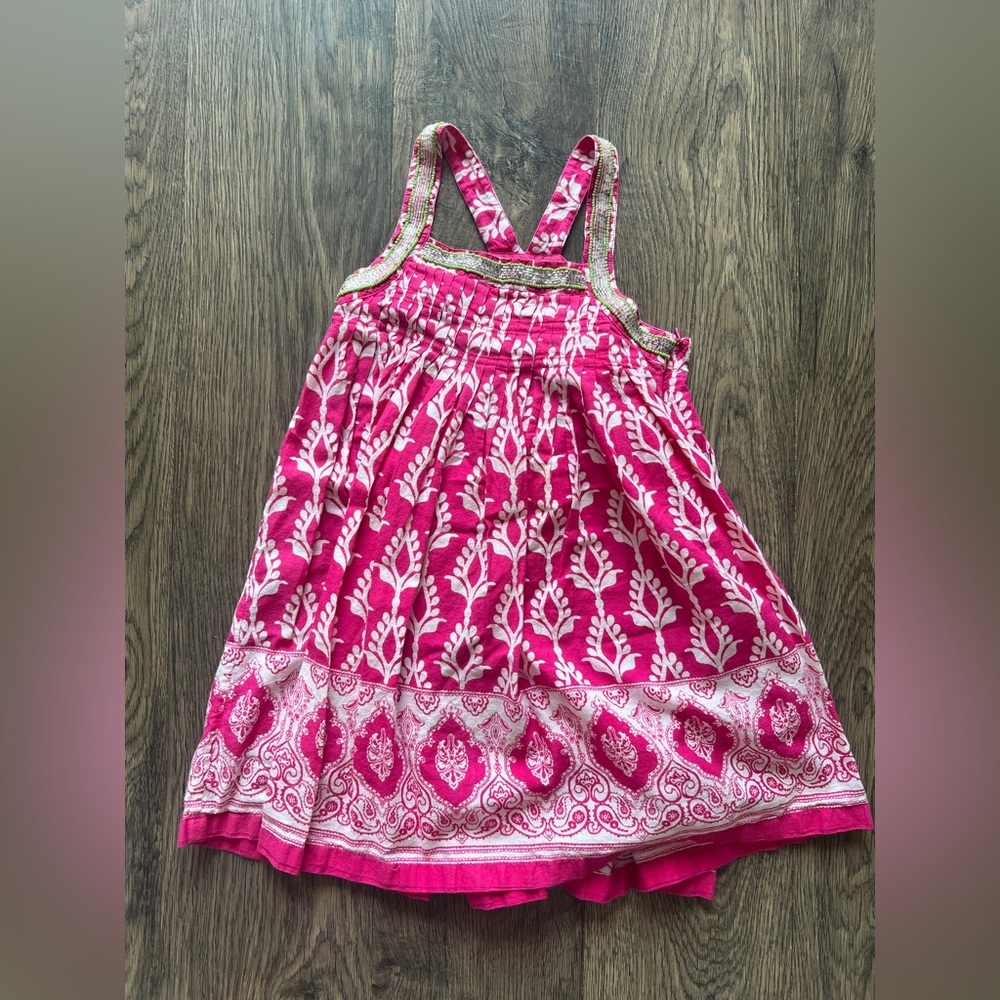 Cupcakes & Pastries Pink and White Dress